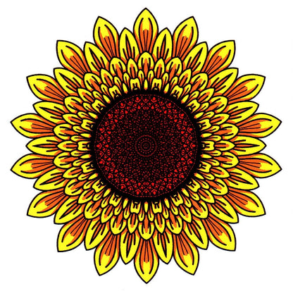 Sunflower Sticker