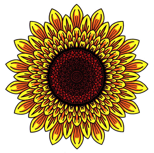 Sunflower Sticker