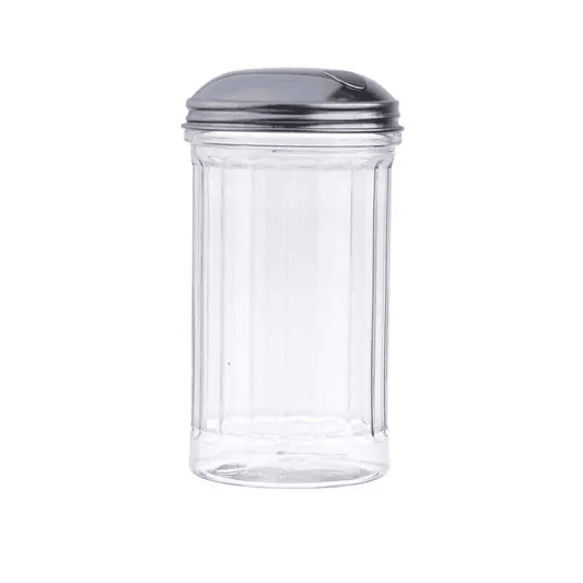 12 oz Fluted Pourer with Side Flap Top