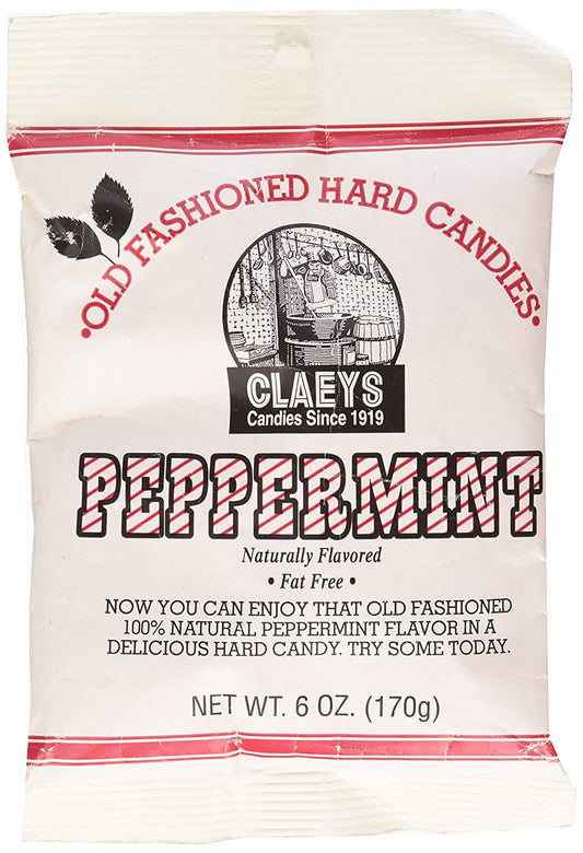 Claeys Old Fashioned Hard Candy Natural Peppermint