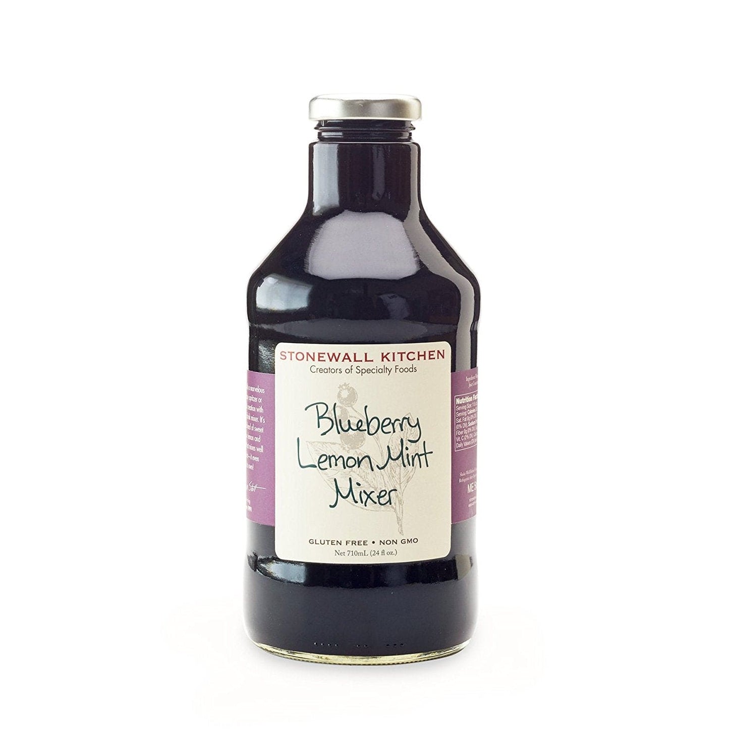 Stonewall Kitchen Blueberry Lemon Mint Mixer  - 24 fl oz bottle