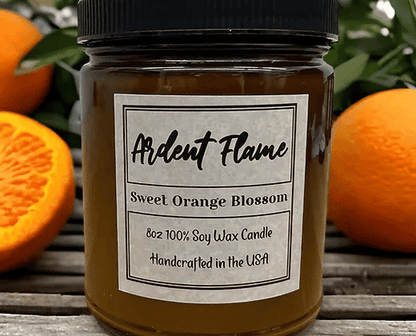 Ardent Flame Candle - Sweet Orange Blossom