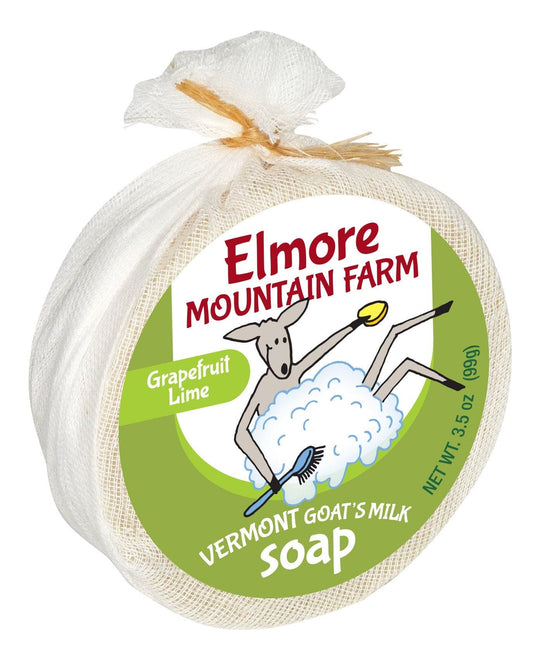 Elmore Mountain Farm Goat's Milk Soap - Grapefruit Lime