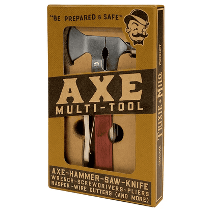 Axe Multi-Tool - Hammer, Screwdrivers, Pliers, Wire Cutter & More