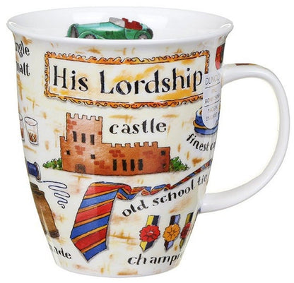 Dunoon English Fine Bone China Mug - Nevis - His Lordship