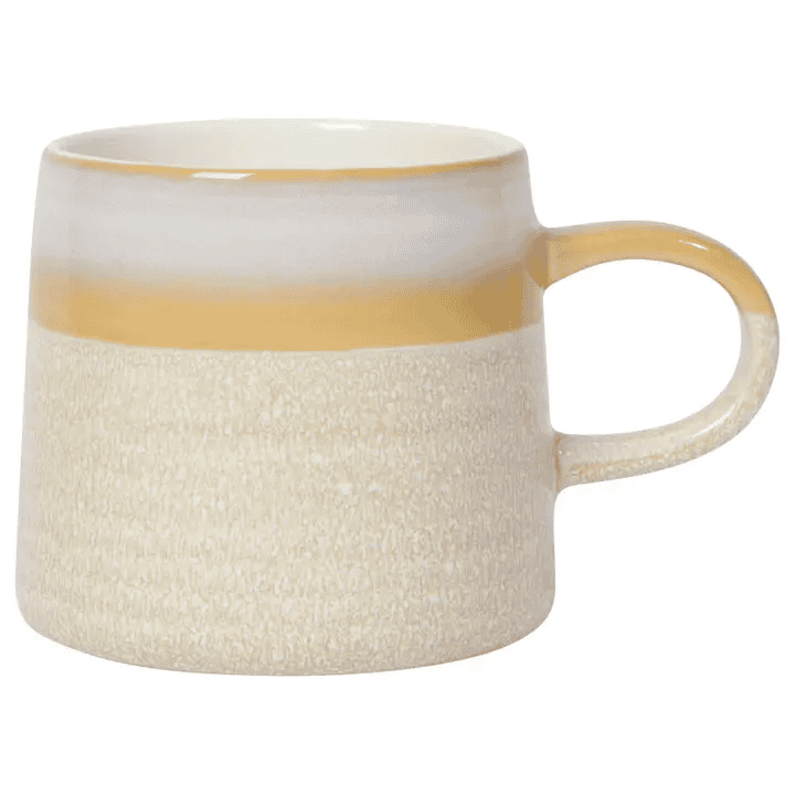 Mineral Ochre Reactive Glaze Mug 14oz