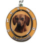 Spinning Dog Keychain -