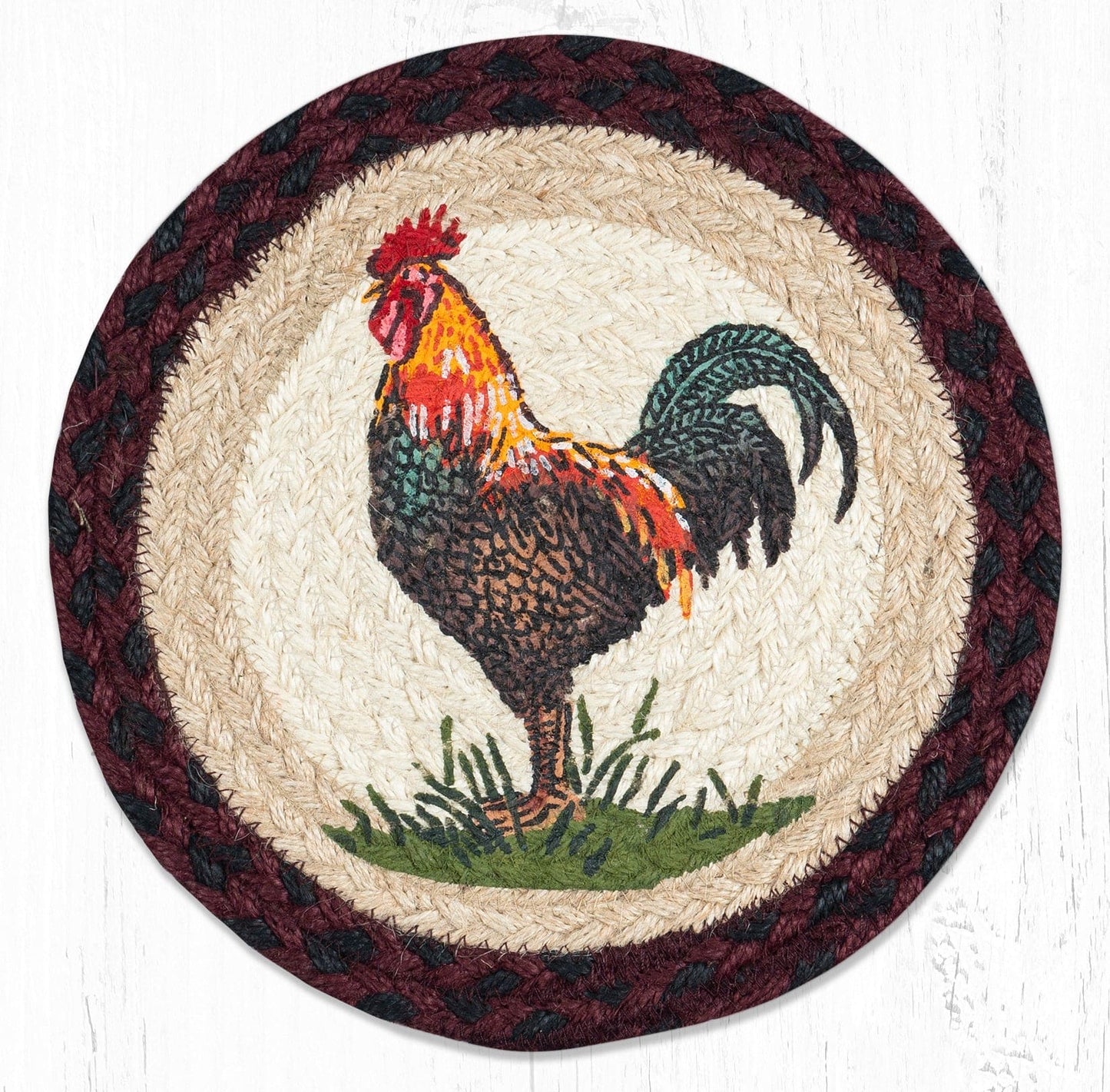 Round Braided Trivet - - Shelburne Country Store