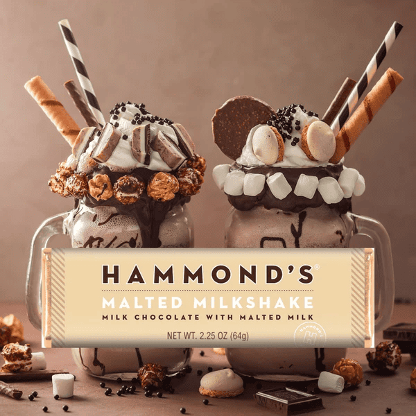 Hammond's Bar - Malted Milkshake Milk Chocolate