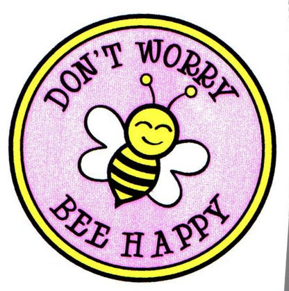 Bee Happy Bee Sticker