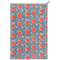 Poppy Block Print Dishtowel