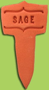 Stoneware Plant Marker -