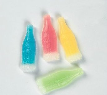 Original Wax Bottles Candy -  1 Pound