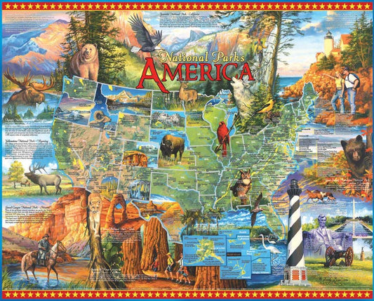 National Parks - 1000 Piece Jigsaw Puzzle