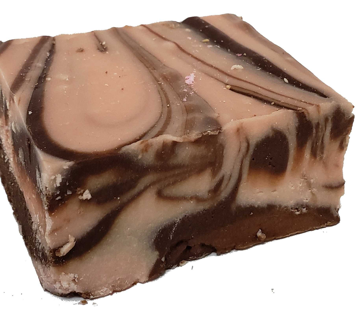 Amaretto Chocolate Swirl Fudge -