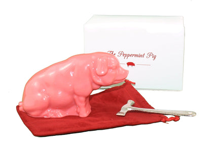 The Famous Peppermint Pig -  Clarence (16 ounce with Hammer)