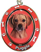 Spinning Dog Keychain -