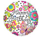 18" Whimsy Birthday Balloon