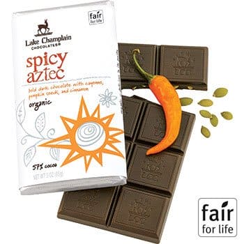 Lake Champlain Organic Bar Spicy Aztec - 3.00oz