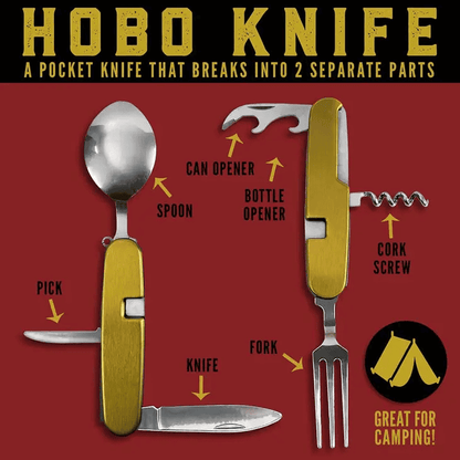 Hobo Knife - Pocket Camping Knife