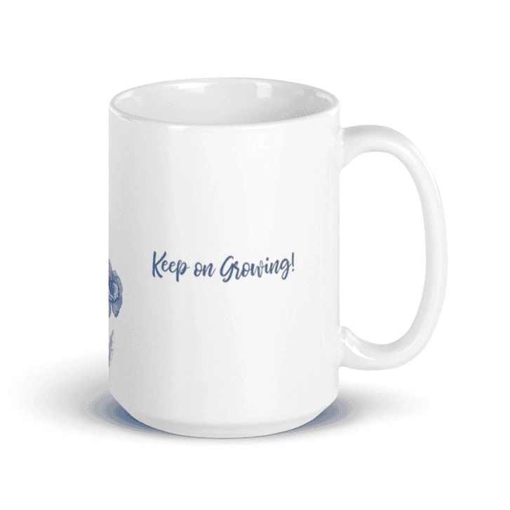 Garden Blue Poppy - Mug