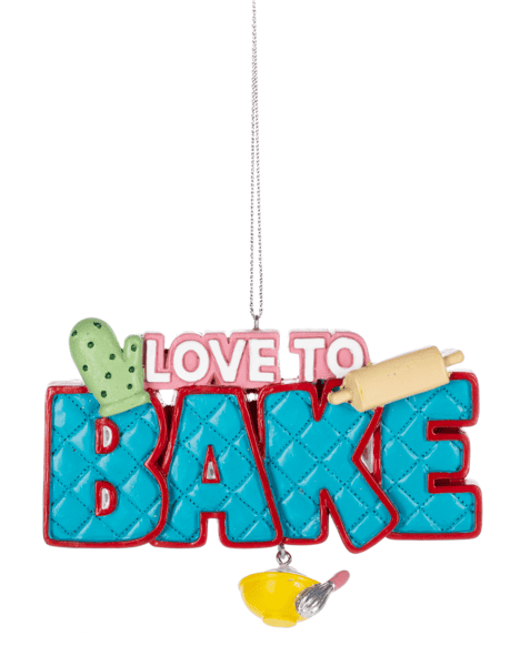 Love To Bake Ornament