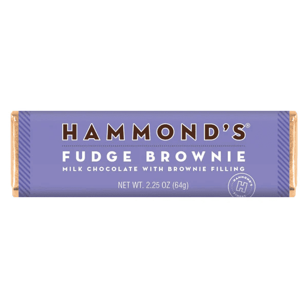 Hammonds Fudge Brownie Ganache Milk Chocolate Bar