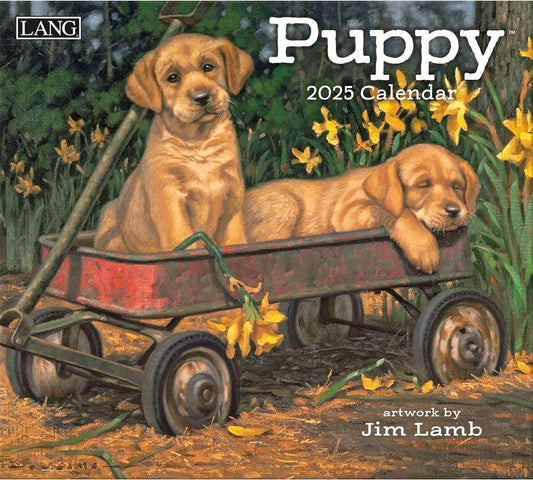 Puppy 2025 Wall Calendar