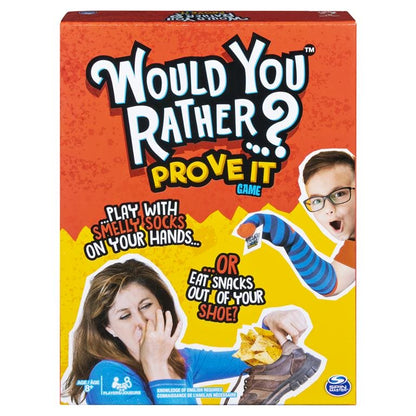 Would You Rather? Prove It