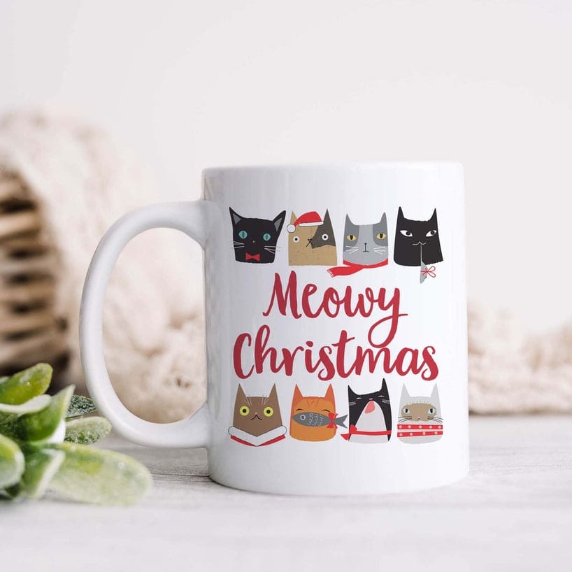 Meowy Christmas - 11oz Mug - Shelburne Country Store