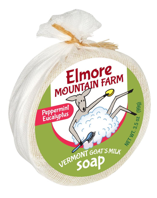 Elmore Mountain Farm Goat's Milk Soap - Peppermint Eucalyptus