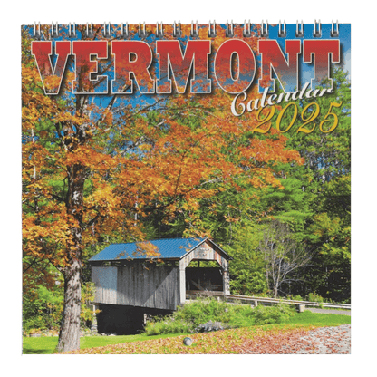 2025 Vermont Mini Wall Calendar