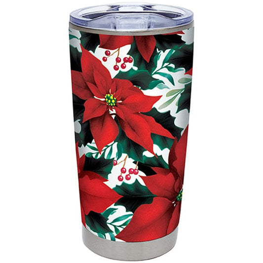 Poinsettias 20oz Tumbler - Shelburne Country Store