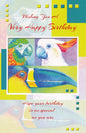 Wishing You Up A Happy Birthday Card