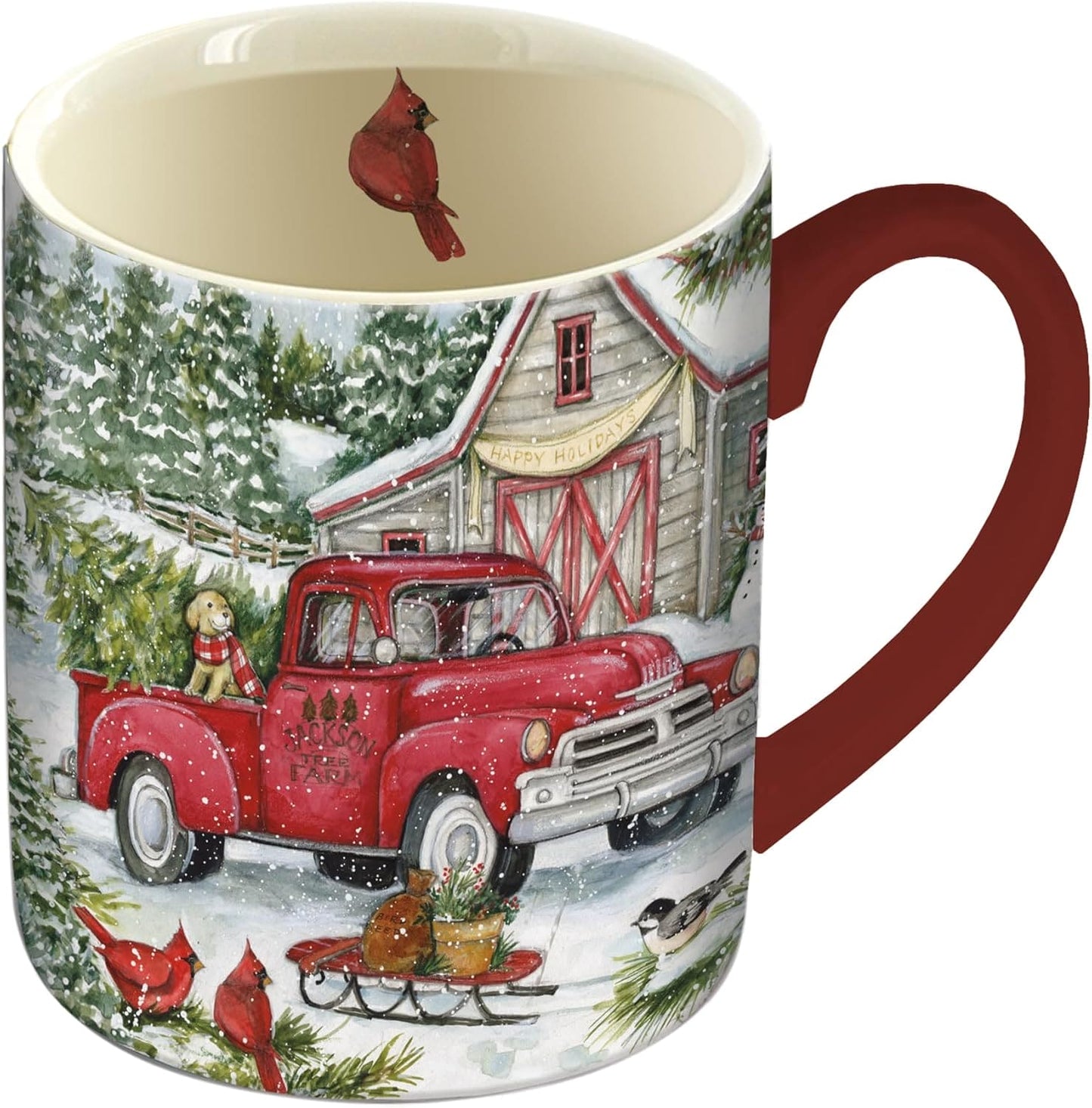 Holiday Truck Coffee Mug