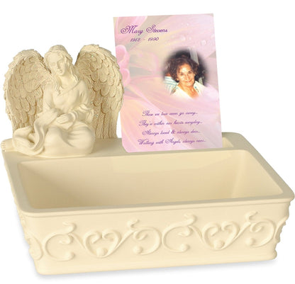 Angel Desk Decorative Gift Organizer Dish