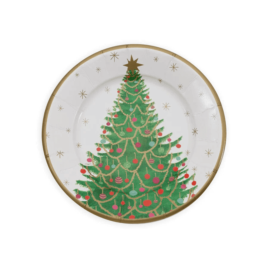 Merry And Bright Salad & Dessert Plates - 8 Per Package