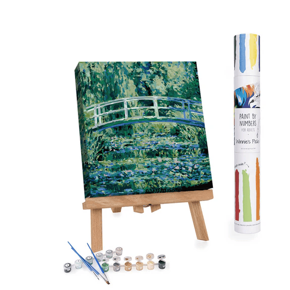 Waterlilies And Japanese Bridge Claude Monet Paint By Number