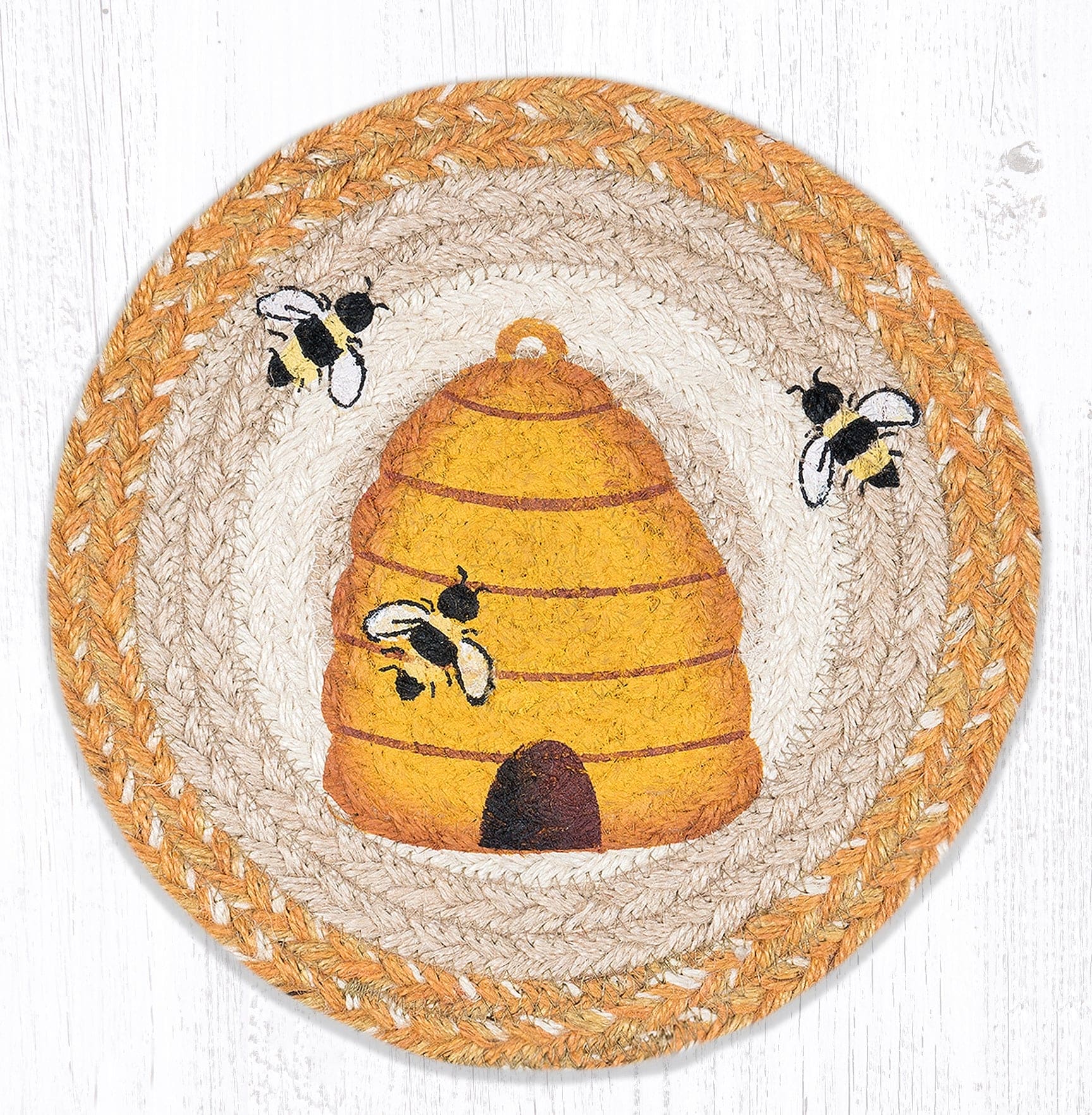 Round Braided Trivet - - Shelburne Country Store