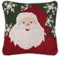 Winter Santa Christmas Pillow