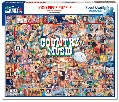 Country Music  - 1000 Piece Jigsaw Puzzle