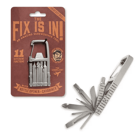 THE FIX IS IN! Screwdriver Multi-Tool & Carabiner