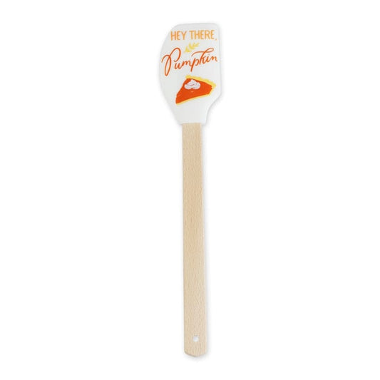 Autumn Baking Silicone Spatula - Hey There Pumpkin