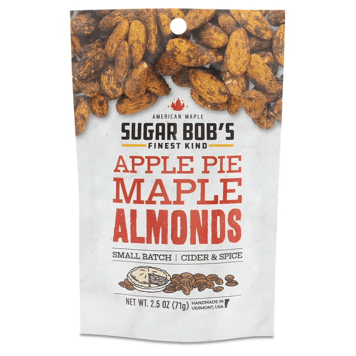 Apple Pie Maple Almonds - 2.5oz Resealable Pouch