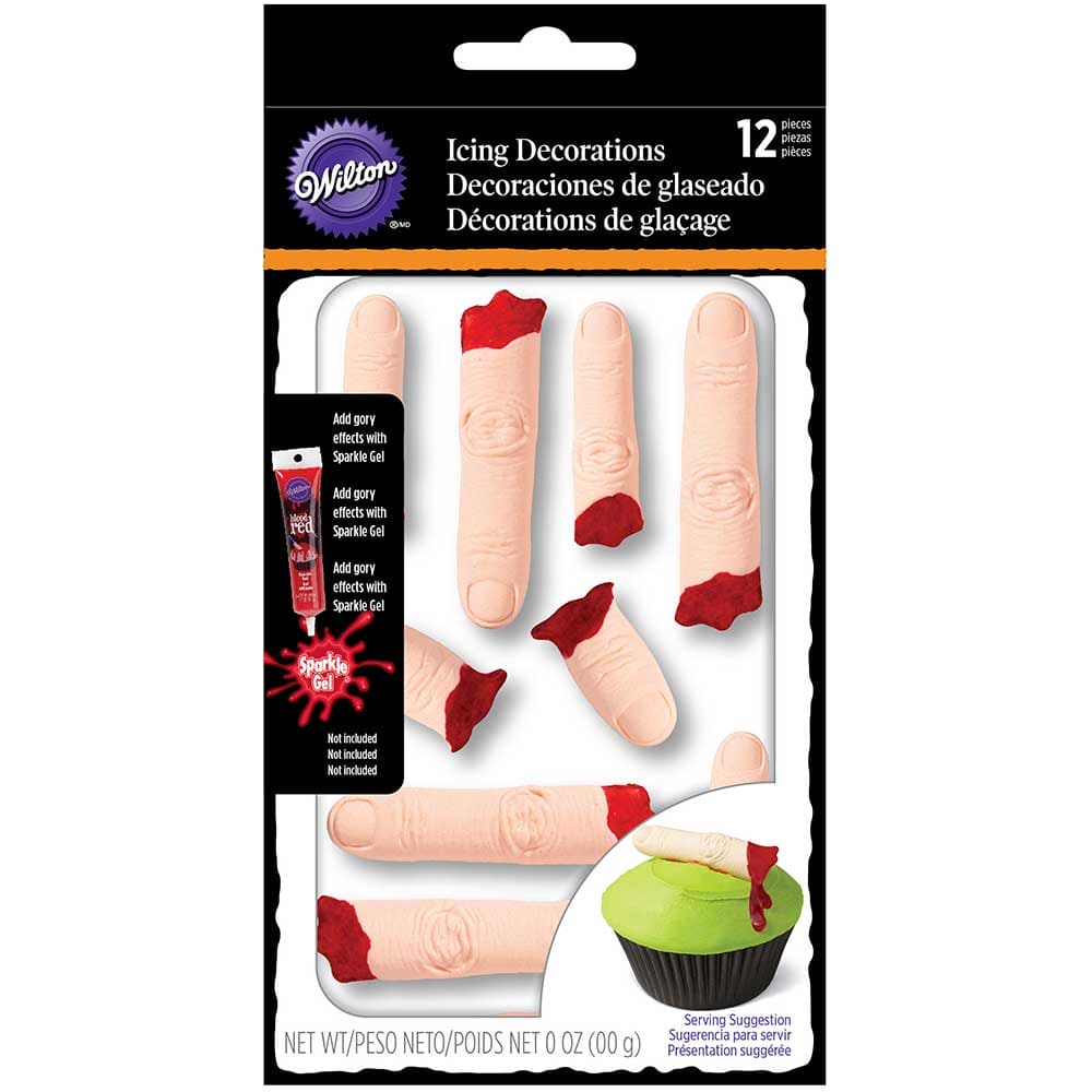 Severed Finger Royal Icing Decorations