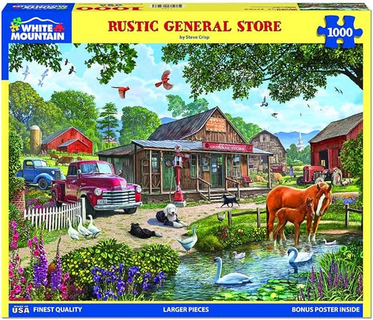 Rustic General Store - 1000 Piece Jigsaw Puzzle