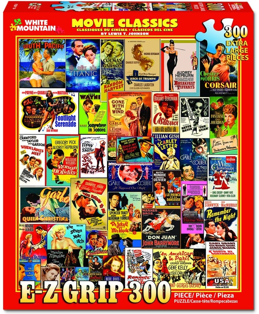 Movie Classics - 300 Piece Jigsaw Puzzle