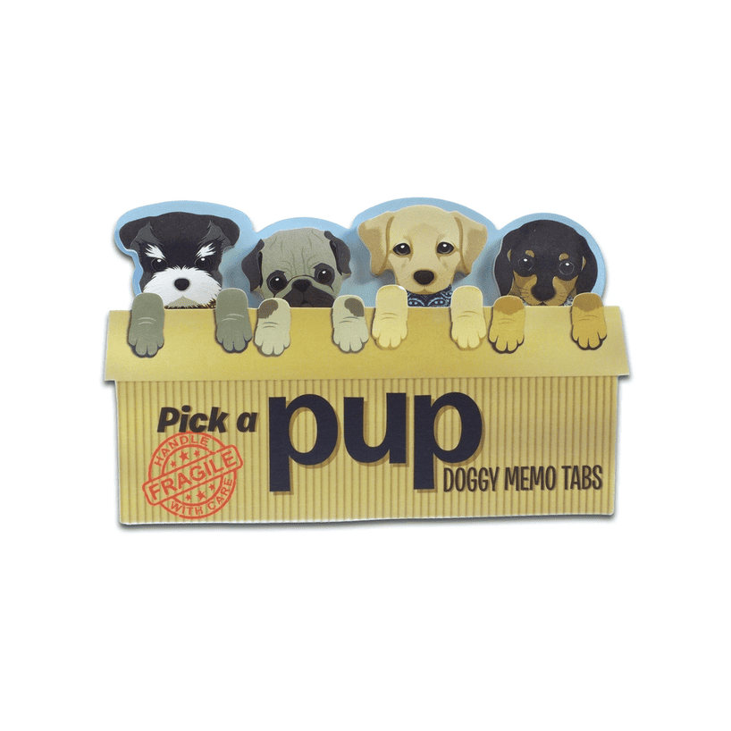 Pick A Pup Memo Tabs