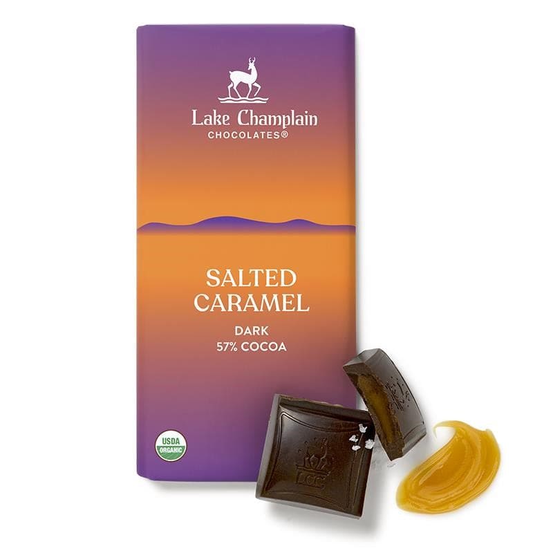 Lake Champlain Organic Bar - Salted Caramel Dark Chocolate