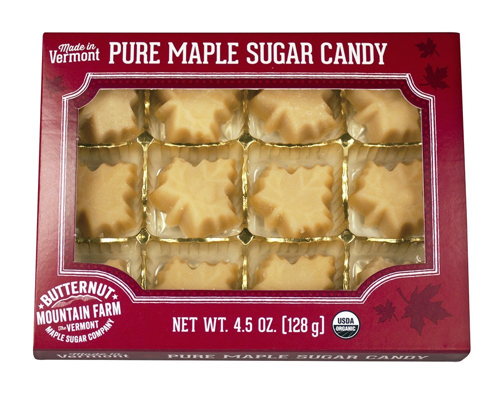 Maple Sugar Candy Box 4.5 oz